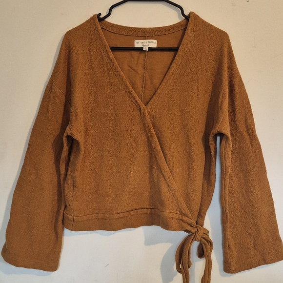 Madewell Sweaters - Madewell Women's Tan Wrap Sweater